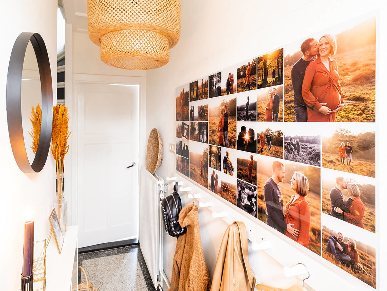 Kleurrijke boho binnenkomer