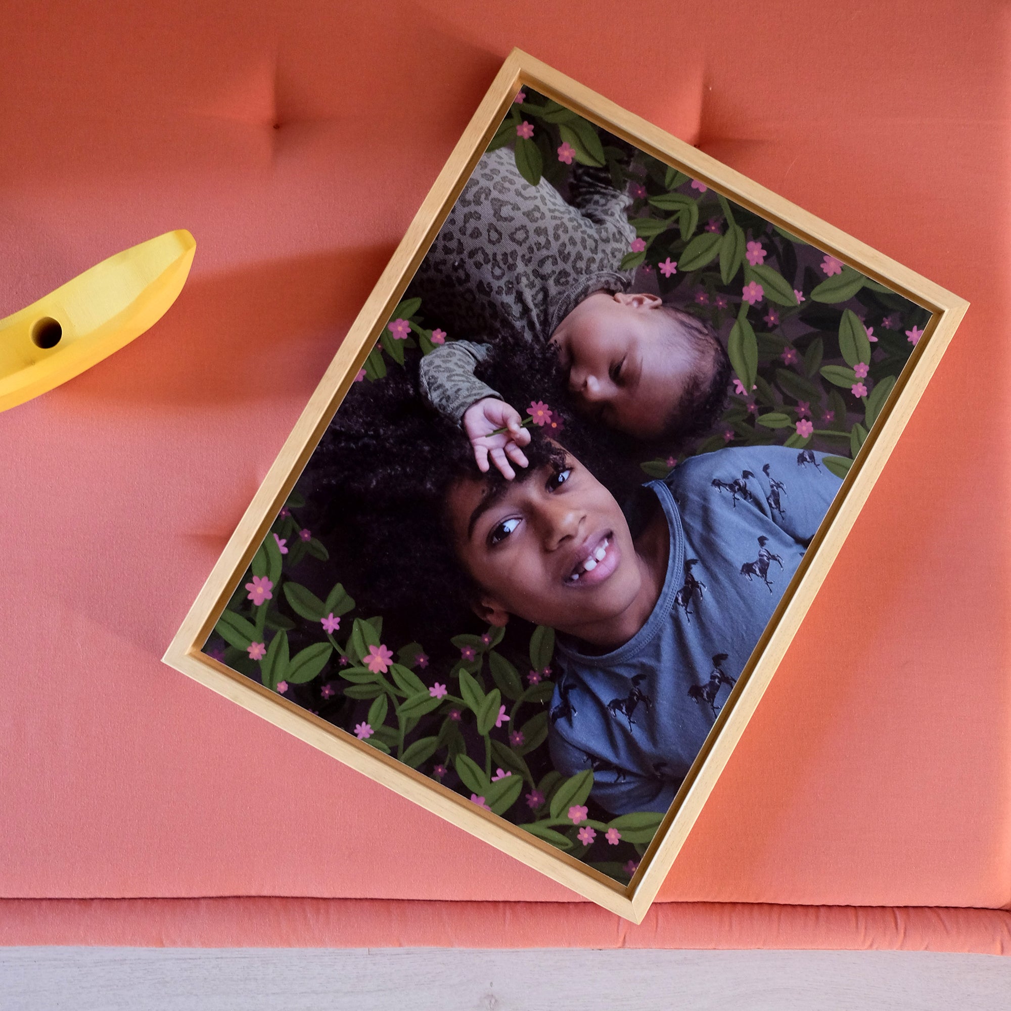 Fotovergroting Baklijst Portrait | 3:4 Instawall Baklijst Instawall Prints