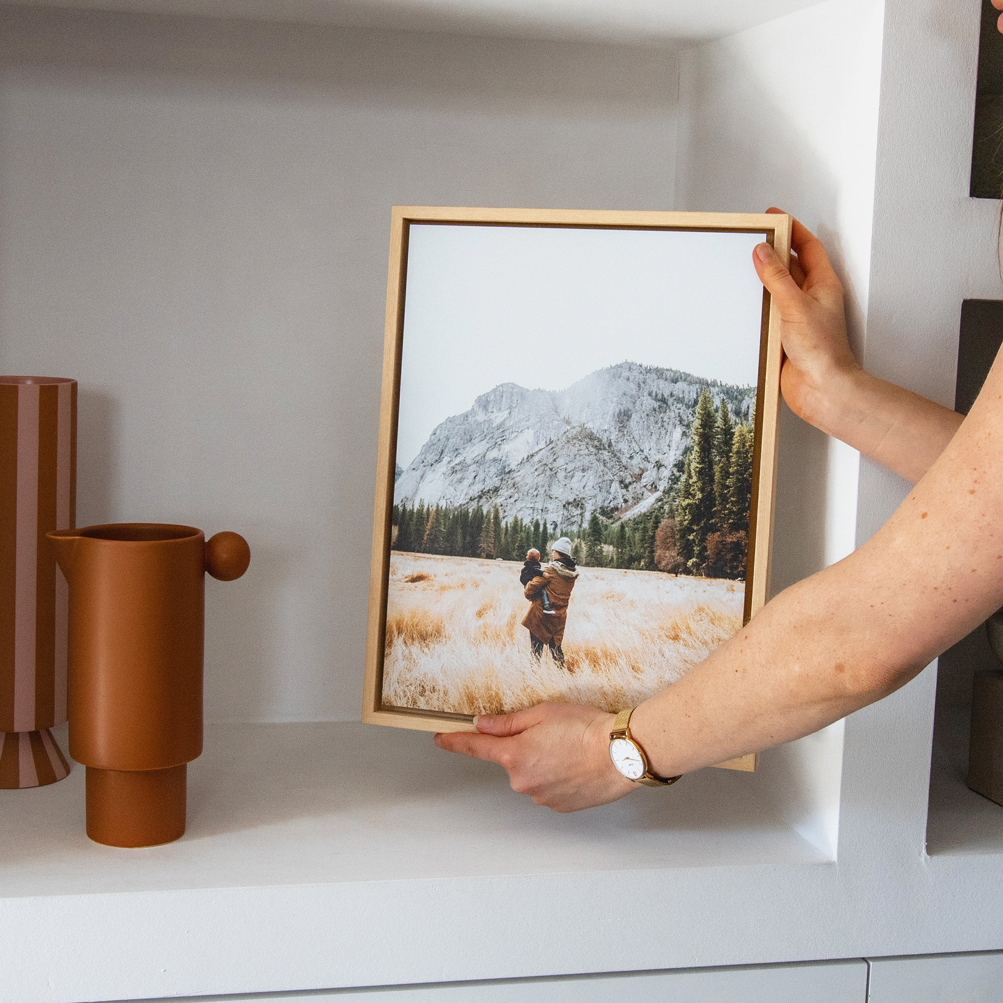 Fotovergroting Baklijst Portrait | 3:4 Instawall Baklijst Instawall Prints