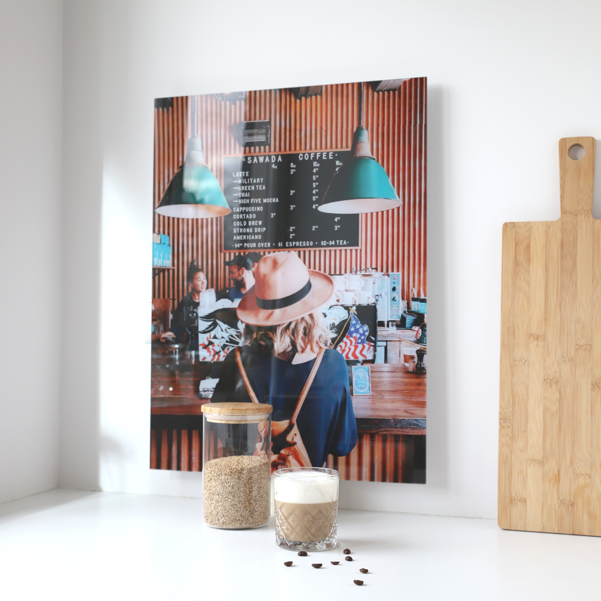 Fotovergroting Glas Portrait | 3:4 Fotovergroting Glas Instawall Prints