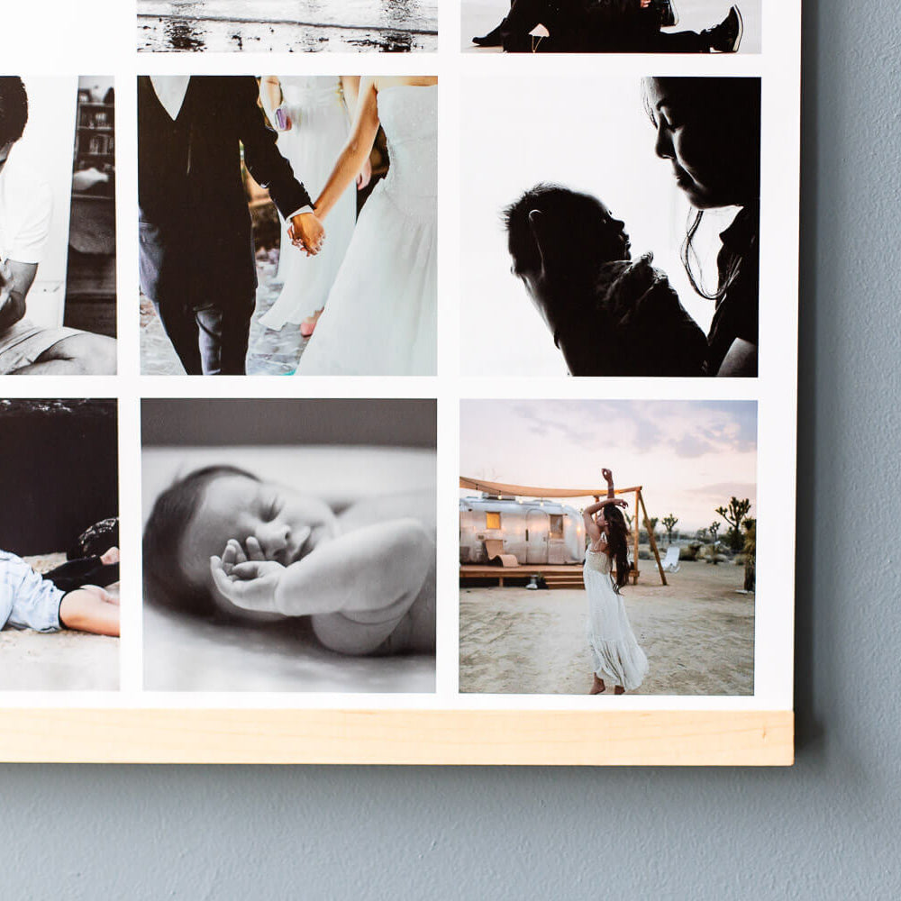 Creëer heel eenvoudig je eigen Instawall Instawall Print Instawall Prints 100x100 cm Poster Posterhanger 100 cm poster-100-100-instawall_msys_wood_100