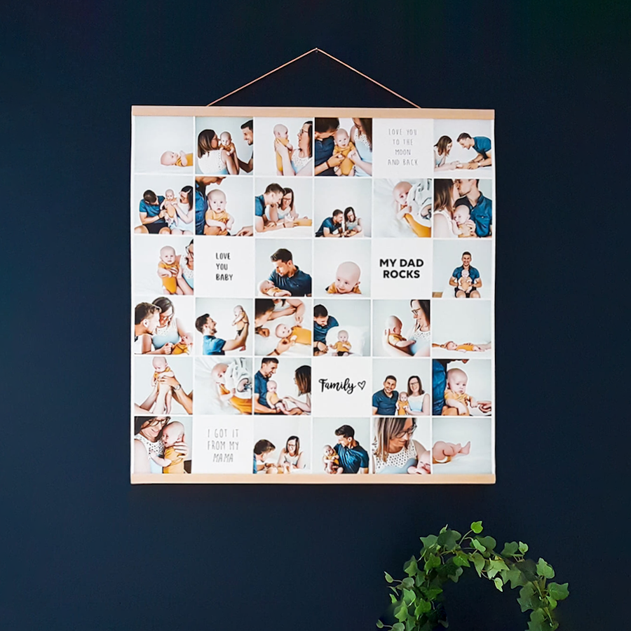 Creëer heel eenvoudig je eigen Instawall Instawall Print Instawall Prints 80x80 cm Poster Posterhanger 80 cm poster-80-80-instawall_msys_wood_80