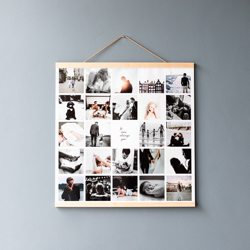 Creëer heel eenvoudig je eigen Instawall Instawall Print Instawall Prints 60x60 cm Poster Geen poster-60-60-none