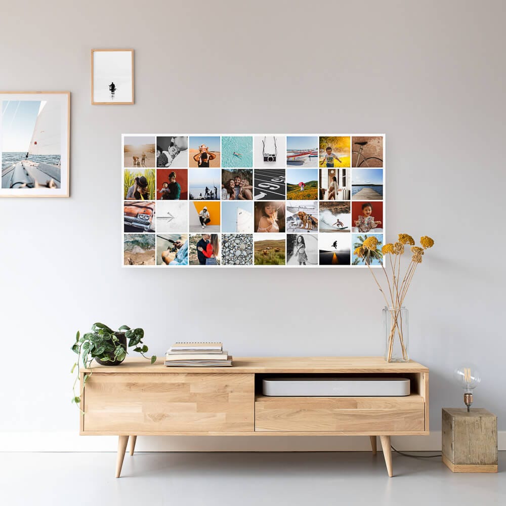 Instawall Glas Wide | 2:1 Instawall Glas Instawall Prints 120x60 cm Glas Inclusief ophangsysteem