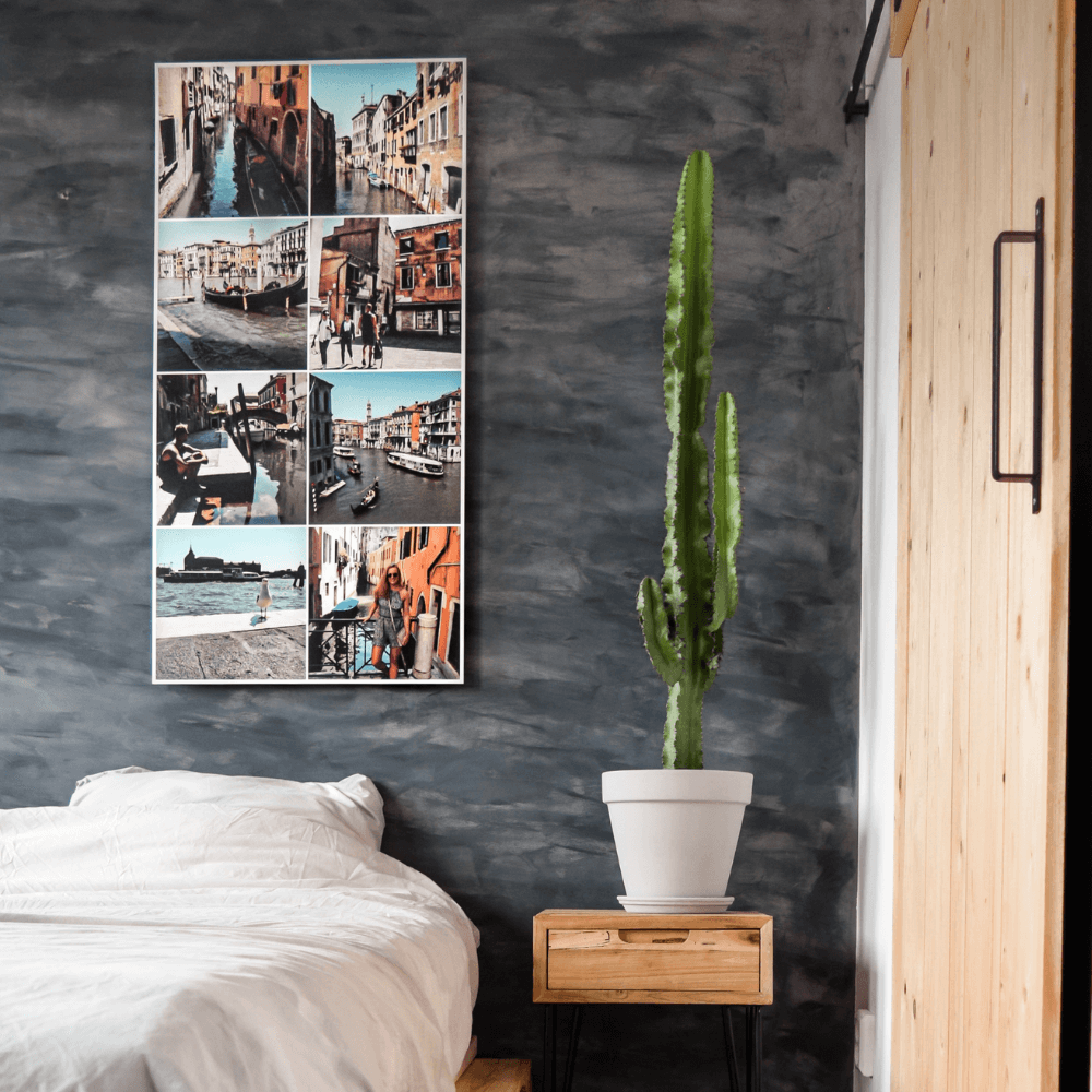 Instawall Aluminium Tall | 1:2 Instawall Aluminium Instawall Prints 60x120 cm Aluminium Inclusief ophangsysteem dbw-60-120-map