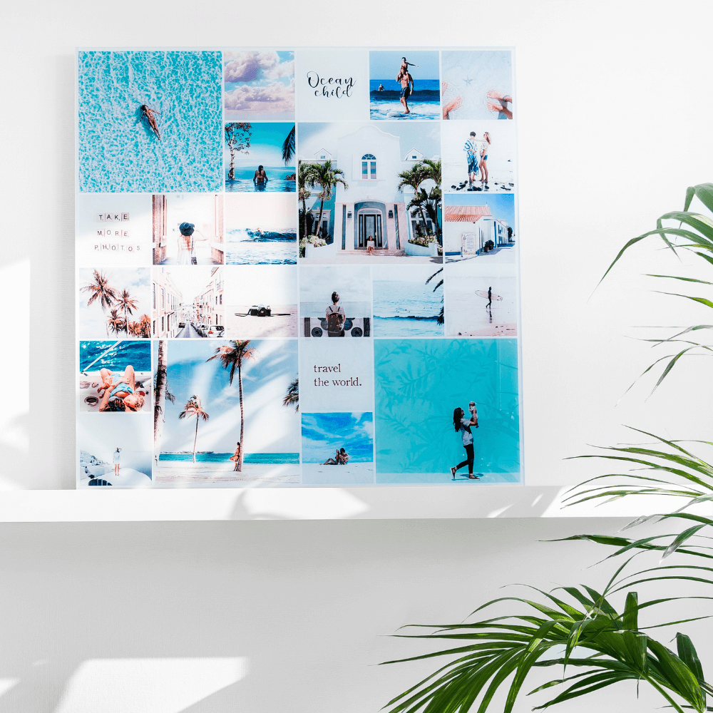 Instawall Plexiglas Square | 1:1 Instawall Plexiglas Instawall Prints 80x80 cm Plexiglas Inclusief ophangsysteem plg-80-80-map