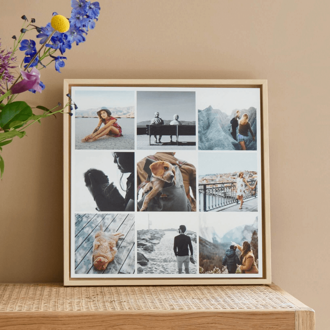 Instawall Baklijst Square | 1:1 Instawall Baklijst Instawall Prints 40x40 cm Aluminium Baklijst blank dbw-40-40-panbl-none